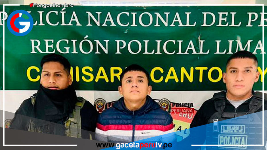 La policía arrestó a sujeto que irrumpió en una casa y les robó 4,000 soles