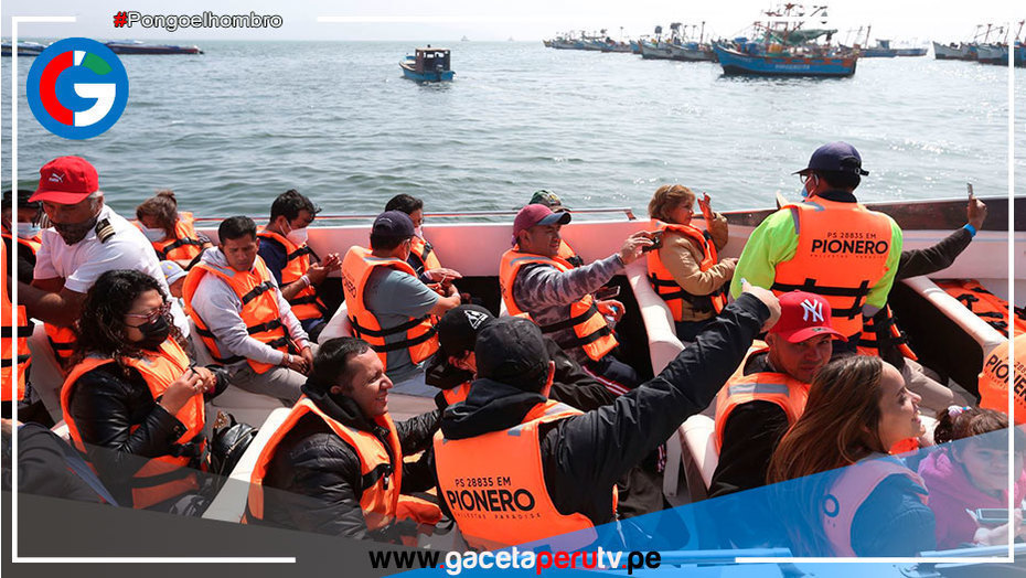 Actividad turística en Paracas creció 12 % durante primer trimestre del 2022
