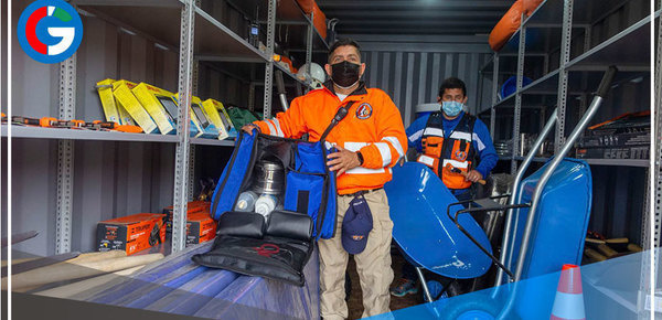 Surco: Presentan contenedor de emergencia para atender víctimas de sismo 