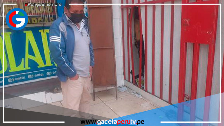 Maleantes roban en casa de cambios y agentes bancarios
