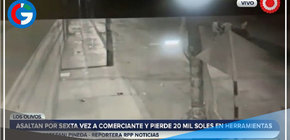 Delincuentes roban en un taller y se llevan máquinas por valor de 20.000 soles