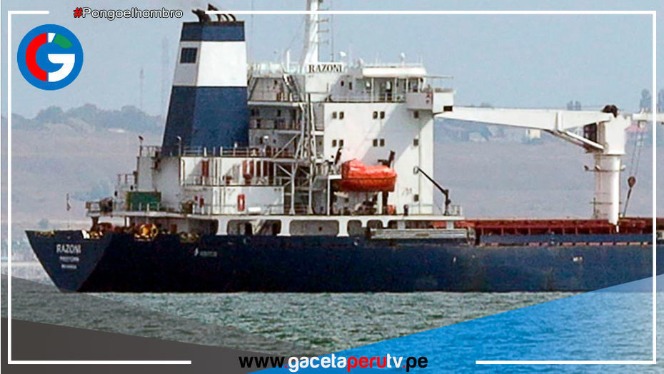 Primer buque con grano ucraniano zarpa de Odesa