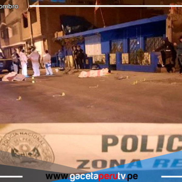 Dos hombres asesinados a sangre fría por presuntos criminales