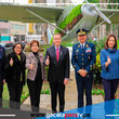 Presentan plaza en homenaje a héroes de la aviación nacional 