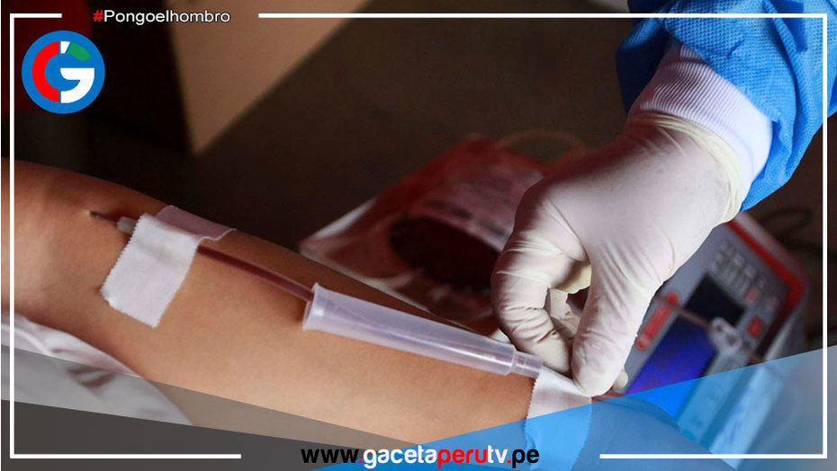 Donación de sangre en el Perú disminuyó en 70% durante la pandemia