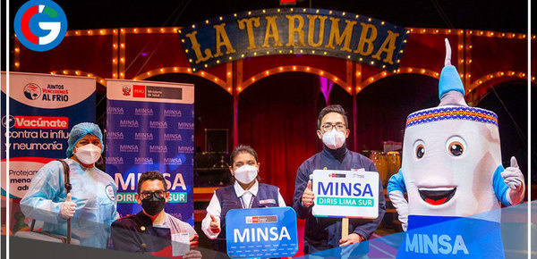 Brigadas del Minsa estarán en circo La Tarumba vacunando contra covid-19 