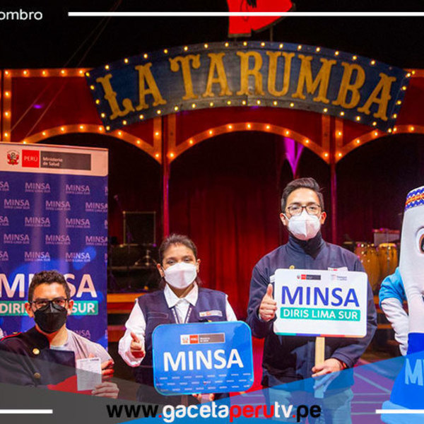 Brigadas del Minsa estarán en circo La Tarumba vacunando contra covid-19 