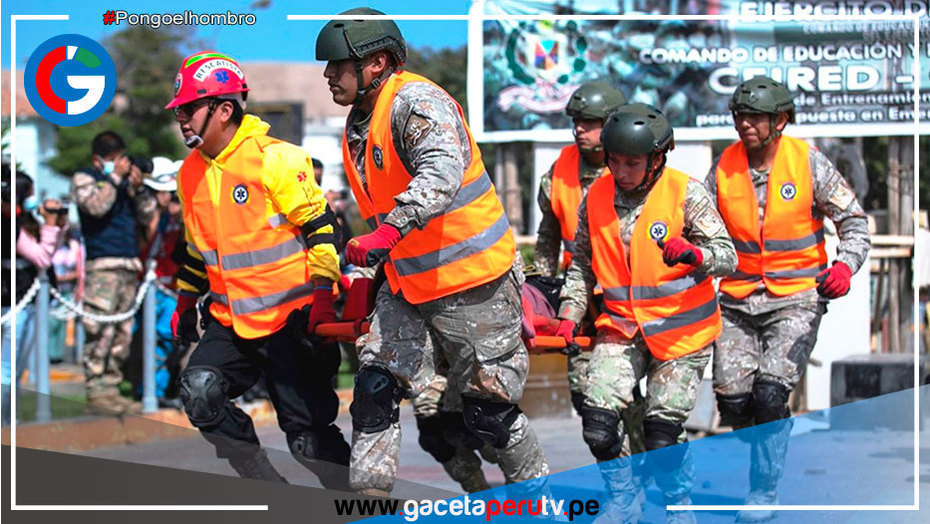 Hoy 15 de agosto se realizará segundo Simulacro Nacional Multipeligro del 2022