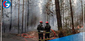 Francia: La lluvia da un "respiro" en la lucha contra un gigantesco incendio al suroeste