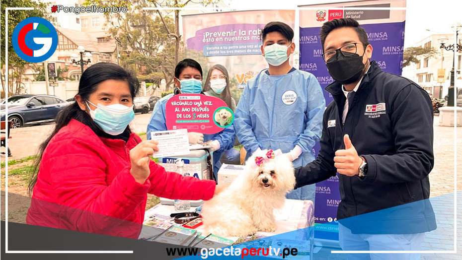 Más de 220,000 canes serán vacunados en distritos de Lima Sur