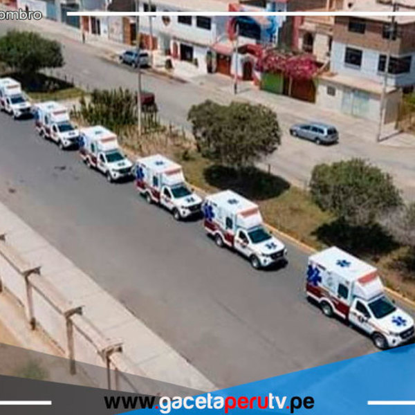 Llegó 2do lote de ambulancias para centros de salud de zona rural en Lambayeque 