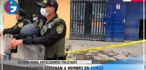 Sicarios armados persiguen y matan a un sujeto en la Av. Trapiche 