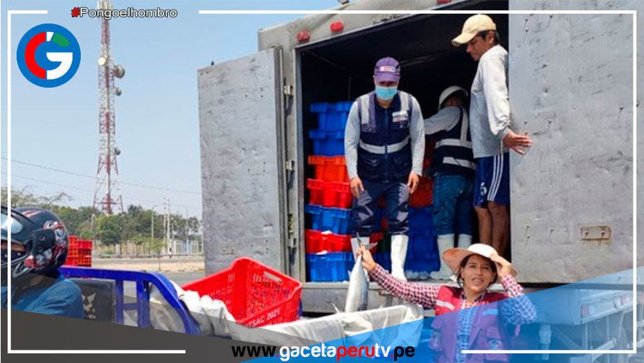 Buenas Noticias: Donan más de 6 toneladas de bonito y merluza en Lambayeque