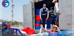 Buenas Noticias: Donan más de 6 toneladas de bonito y merluza en Lambayeque