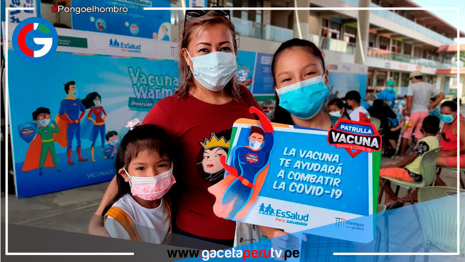 Minsa planea vacunar cerca de 2.5 millones de niños a fin de mes