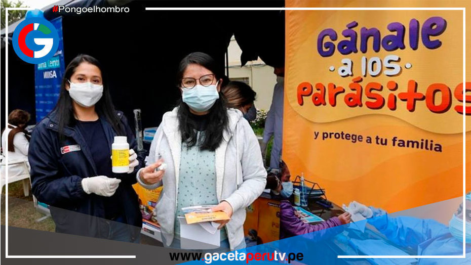 Desparasitarán a más de 13 millones de personas a nivel nacional