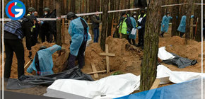 Ucrania: Hallan 450 cuerpos enterrados, algunos con "signos de tortura"