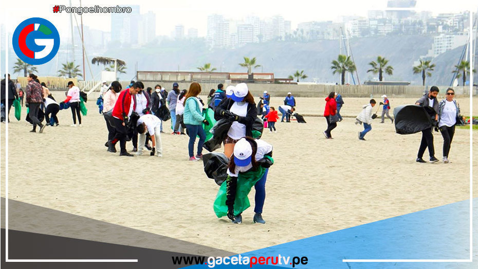 Lima: Voluntarios recogen más de once toneladas de residuos sólidos en 17 playas
