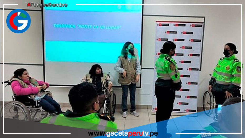 PNP mejorará su atención a personas con discapacidad