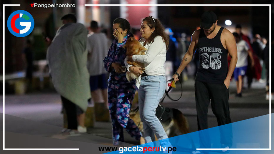 México: Nuevo sismo de magnitud 6,9 deja dos fallecidos