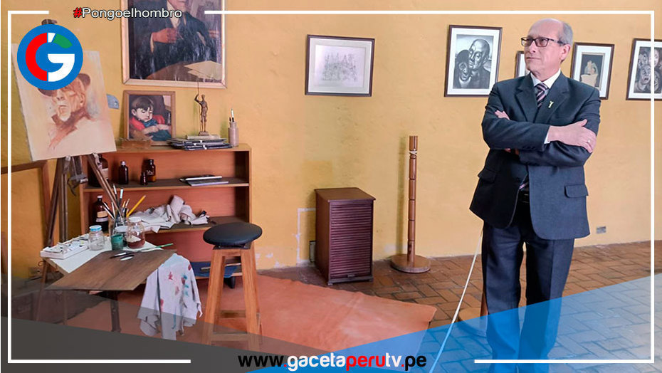 Arequipa: Recrean taller del pintor arequipeño Teodoro Núñez Ureta