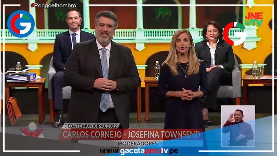 Se inicia el Debate Electoral de candidatos a la Alcaldía Provincial de la Municipalidad de Lima
