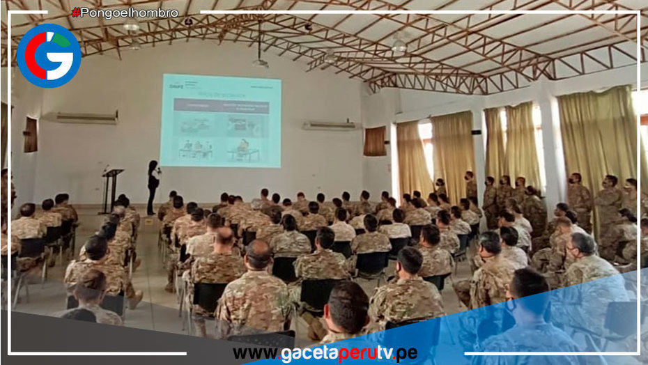 ODPE Chiclayo capacita a miembros de las Fuerzas Armadas