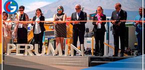 Se dio inicio a la feria más grande la industria minera, Extemin, gracias a la Convención Minera PERUMIN 35 