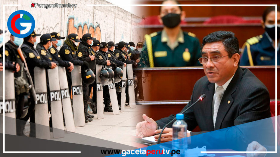 Ministro del Interior anunció que se reforzará con más vehículos, armamento y logística a la Policía Nacional del Perú