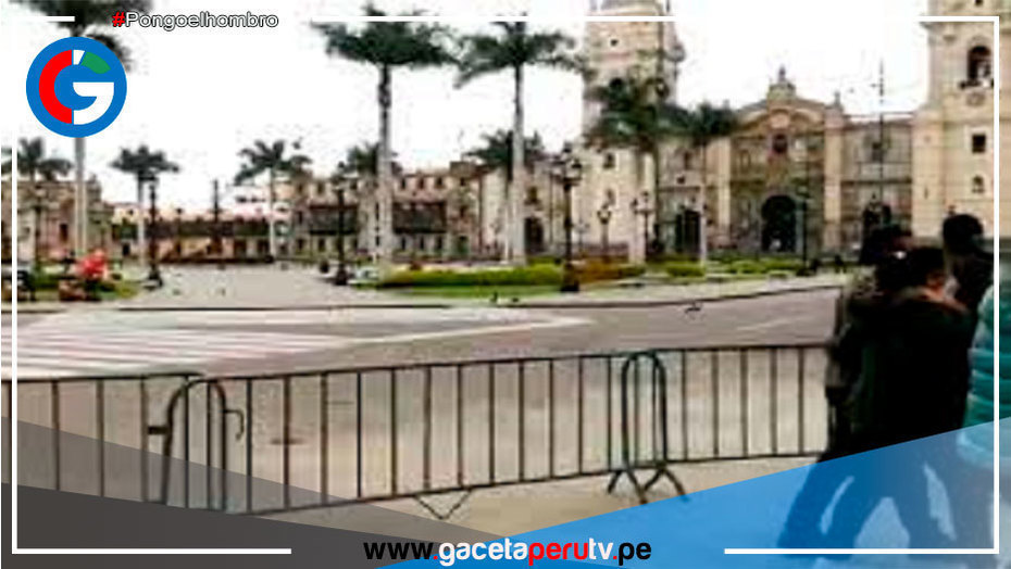 Ciudadanos de Lima ya pueden ingresar tras disposición del retiro de las rejas