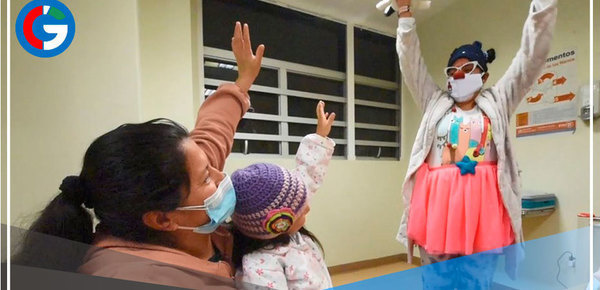 San Borja: clowns hospitalarios vuelven a alegrar a pequeños y pequeñas internados