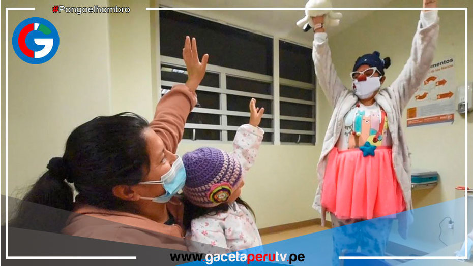 San Borja: clowns hospitalarios vuelven a alegrar a pequeños y pequeñas internados