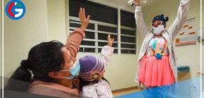 San Borja: clowns hospitalarios vuelven a alegrar a pequeños y pequeñas internados