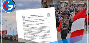 Gobierno Regional Puno declara tres días de duelo por 17 muertes en protestas