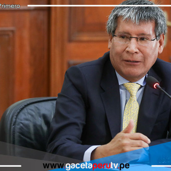 Wilfredo Oscorima Núñez invoca al diálogo como único camino para solucionar problemas 