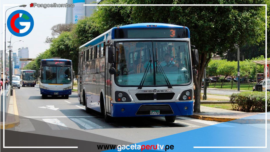 Corredores complementarios incrementan su tarifa a partir de hoy jueves 12