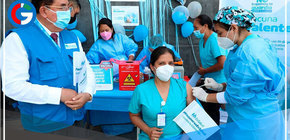 Trujillo: Inicia aplicación de vacuna bivalente contra el covid-19 en hospitales