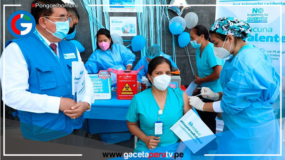 Trujillo: Inicia aplicación de vacuna bivalente contra el covid-19 en hospitales