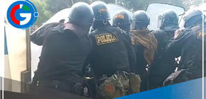 Manifestantes se enfrentaron a PNP tras intentar ataque a comisaría El Triunfo del distrito de La Joya