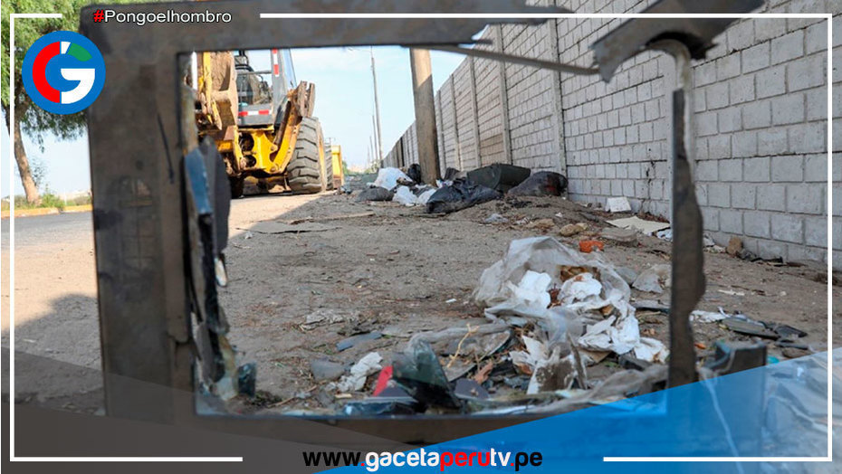 Declaran en emergencia manejo de residuos sólidos en distrito José Leonardo Ortíz