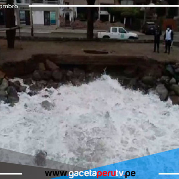 Oleajes ligeros a moderados se presentarán hasta el jueves 26