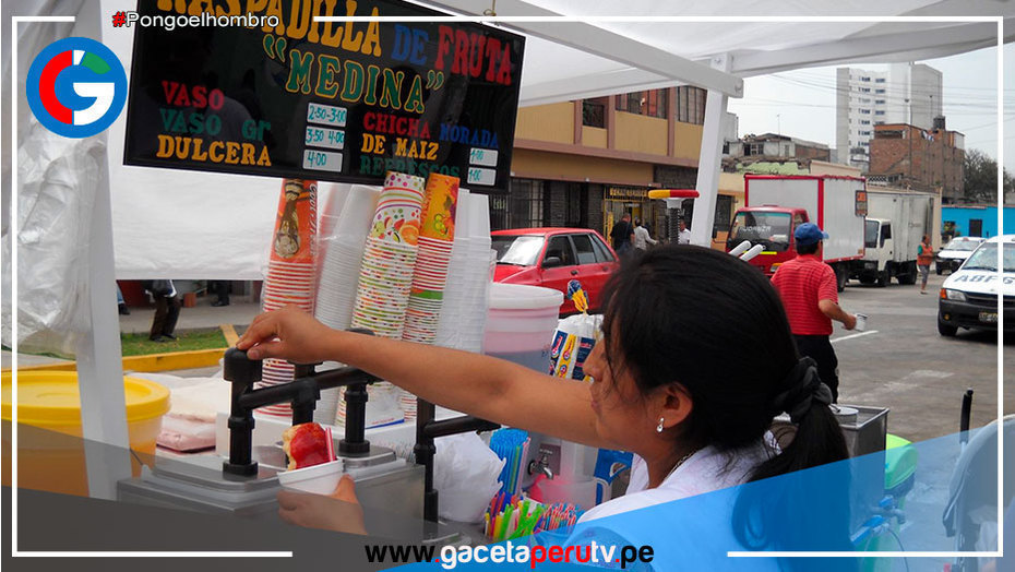 Raspadillas vendidas en la calle pueden ocasionar problemas gastrointestinales