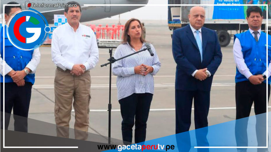 Presidenta Boluarte: "Que se adelanten las elecciones a la fecha y hora que el Congreso diga"
