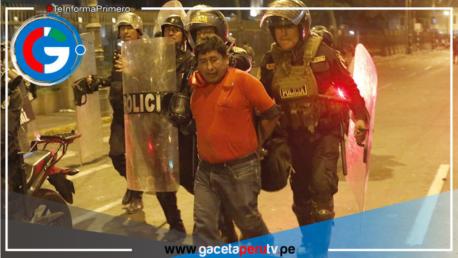 Detuvieron al menos a 10 personas tras enfrentamientos