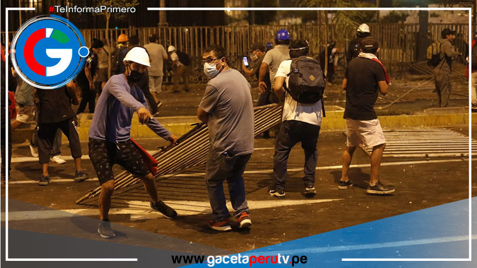 EsSalud: Un fallecido y dos heridos en Lima tras protestas de este sábado contra el Gobierno