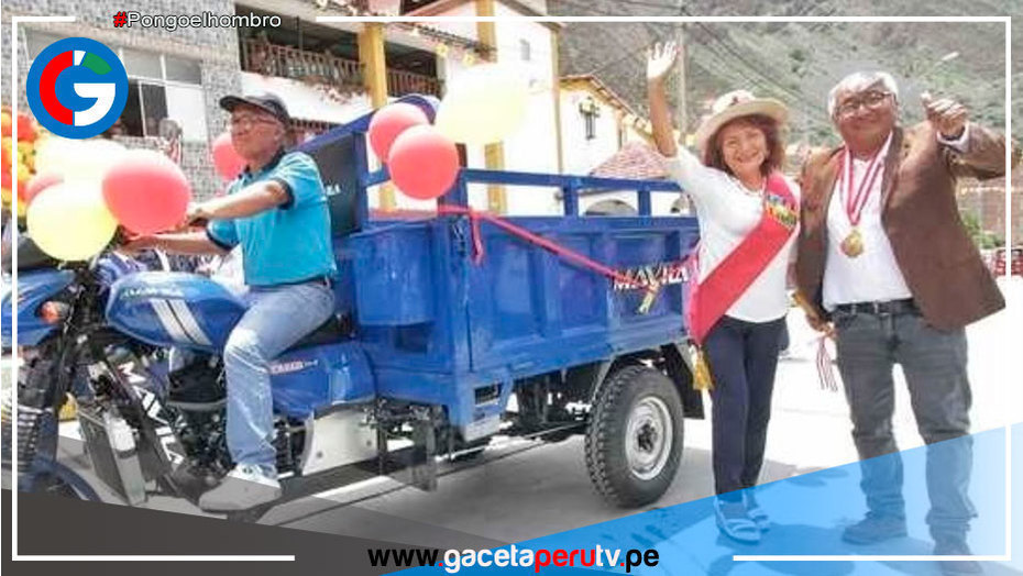 Gobernadora Rosa Vásquez anuncia varias obras para provincia de Oyón