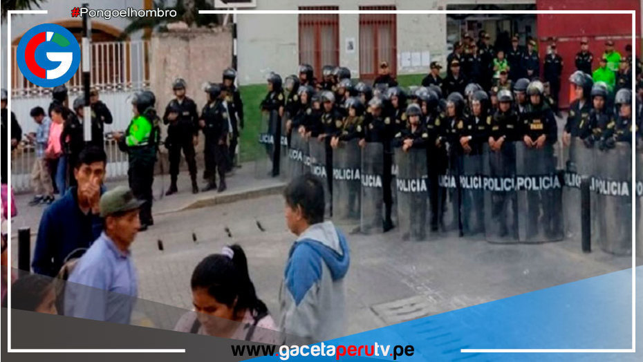 Supervisan resguardo policial durante movilizaciones en varias regiones