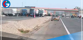 Manifestantes se suman al paro y bloquean varios tramos de la Panamericana Sur