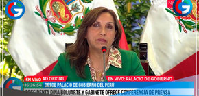 Dina Boluarte reitera camino del diálogo para poner fin a las protestas 