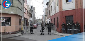 Realizan operativo en la casa del jirón Sarratea en Breña